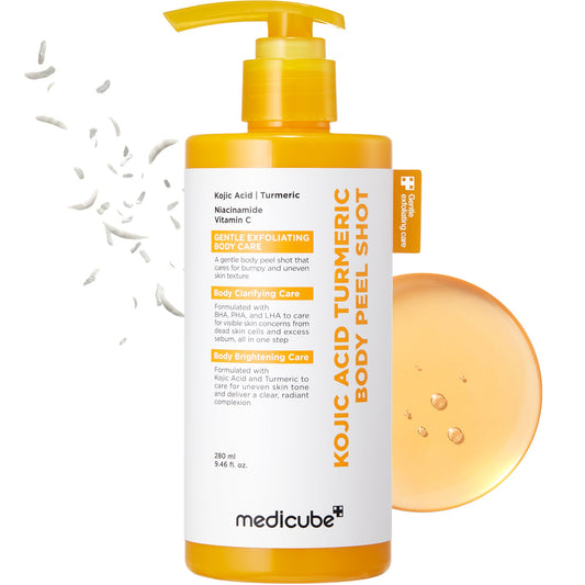 Medicube Kojic Acid Turmeric Body Peel Shot