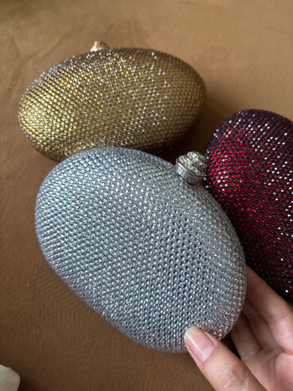 Rhinestone mini clutch